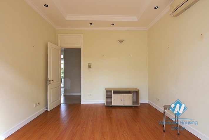 An elegant and high-end villa with a big yard for rent in Tay Ho area